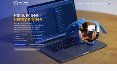 Schermafbeelding van krijnen.dev