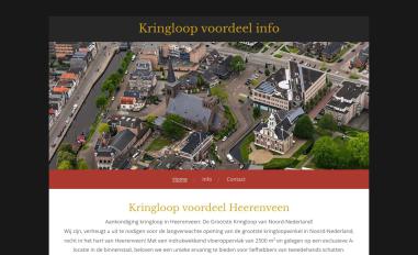Schermafbeelding van kringloopvoordeel.net