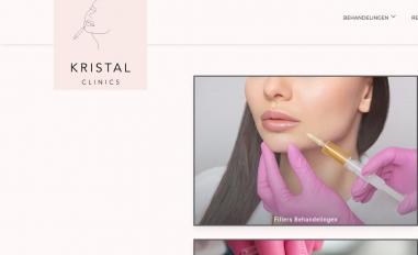 Schermafbeelding van kristalclinics.nl