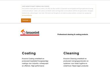 Schermafbeelding van kroonint.nl