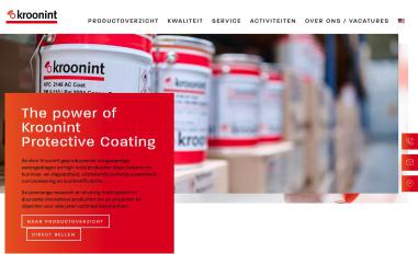 Schermafbeelding van kroonintcoating.com