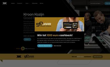 Schermafbeelding van kroonkozijn.nl