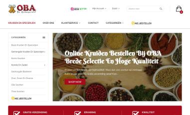 Schermafbeelding van kruidenbestellen.com