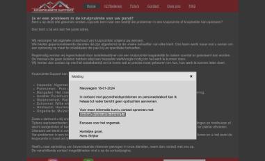 Schermafbeelding van kruipruimte-support.nl