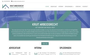 Schermafbeelding van kruitarbeidsrecht.nl