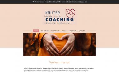 Schermafbeelding van krutercoaching.nl