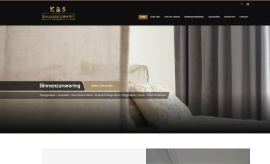 Schermafbeelding van ksraamdecoratie.nl