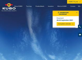 Schermafbeelding van kubogroup.nl