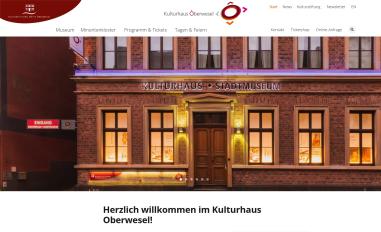 Schermafbeelding van kulturhaus-oberwesel.de