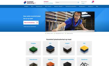 Schermafbeelding van kunststofplatenshop.nl