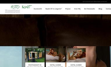 Schermafbeelding van kunstzicht.nl