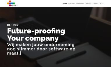 Schermafbeelding van kuubix.be