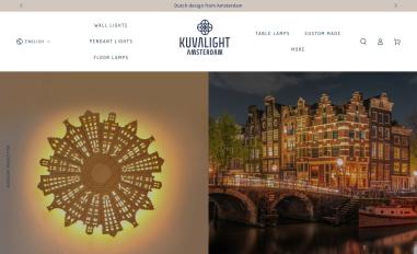 Schermafbeelding van kuvalight.com