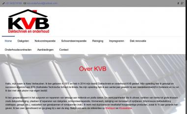 Schermafbeelding van kvb-onderhoud.nl