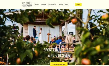 Schermafbeelding van kvfoto.nl