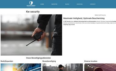 Schermafbeelding van kw-security.nl