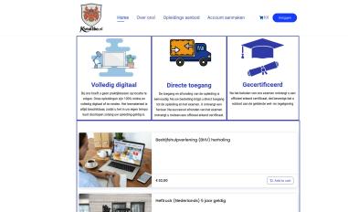 Schermafbeelding van kwalibo.nl