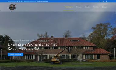 Schermafbeelding van kwastmeesters.nl