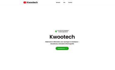 Schermafbeelding van kwootech.be