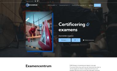 Schermafbeelding van kwrexergie.nl