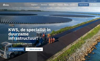 Schermafbeelding van kws.nl