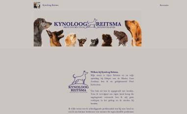 Schermafbeelding van kynoloogreitsma.nl