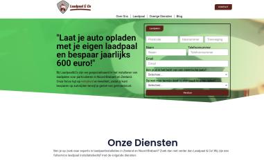 Schermafbeelding van laadpaalenco.nl