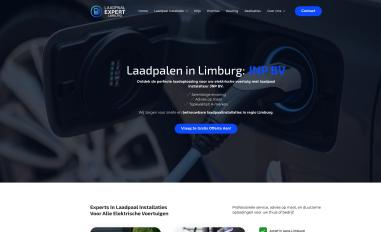 Schermafbeelding van laadpaalexpertlimburg.be