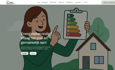 Schermafbeelding van labelcomfort.nl