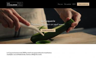 Schermafbeelding van lacoquerie.nl
