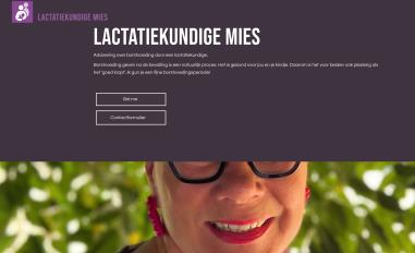 Schermafbeelding van lactatiekundigemies.nl