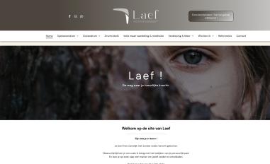 Schermafbeelding van laef-therapie.nl