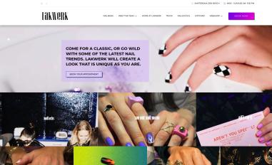 Schermafbeelding van lakwerk.com