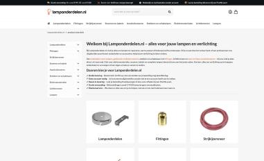 Schermafbeelding van lamponderdelen.nl