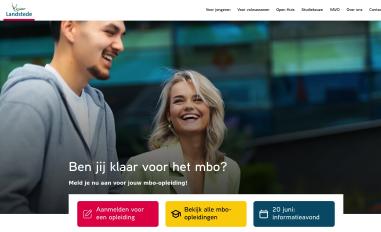 Schermafbeelding van landstedembo.nl