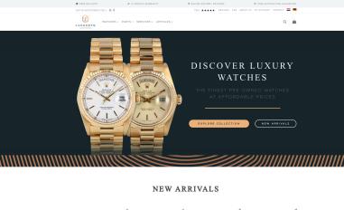 Schermafbeelding van langedykvintagewatches.com