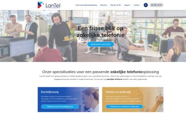 Schermafbeelding van lantel.nl
