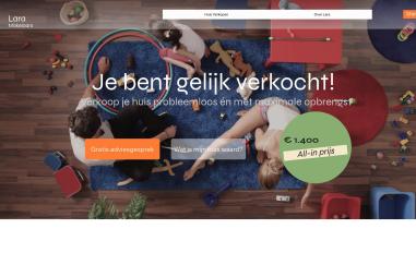 Schermafbeelding van laramakelaars.nl