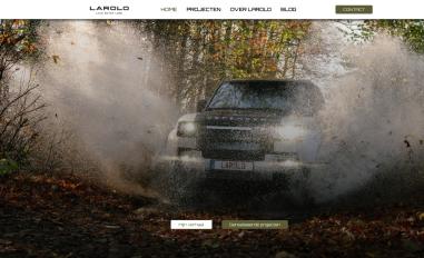 Schermafbeelding van larolo.be