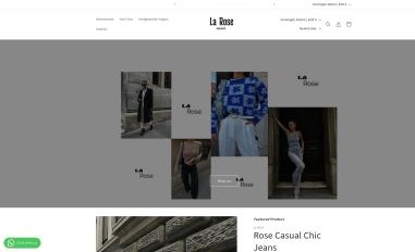 Schermafbeelding van larose-online.nl