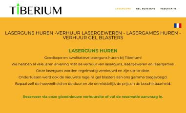 Schermafbeelding van laserguns.eu