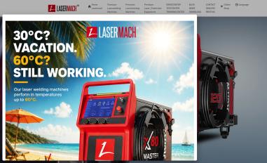 Schermafbeelding van lasermach.eu
