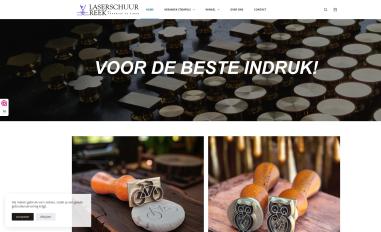 Schermafbeelding van laserschuurreek.nl