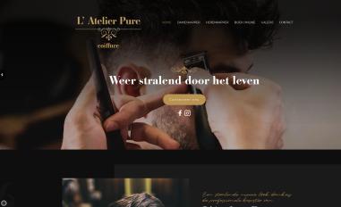 Schermafbeelding van latelierpure.be