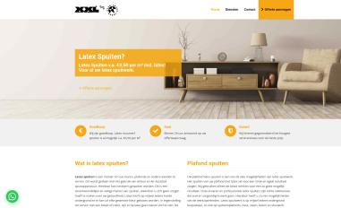 Schermafbeelding van latexspuitenxxl.nl