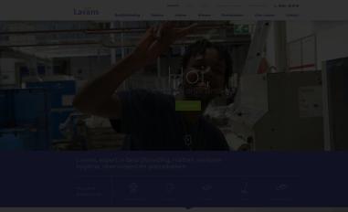Schermafbeelding van lavans.nl