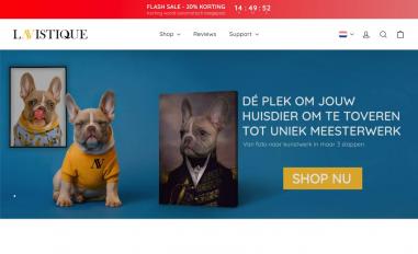 Schermafbeelding van lavistique.nl