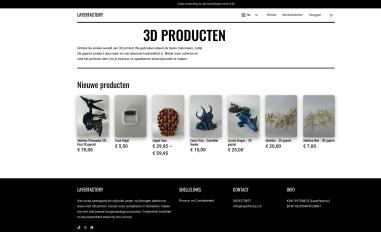 Schermafbeelding van layerfactory.nl
