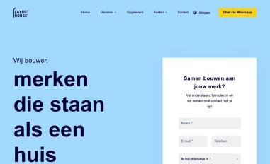 Schermafbeelding van layouthouse.nl