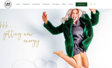 Schermafbeelding van lbghotels.com